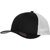 Strukturierte zweifarbige Mesh-Trucker-Cap