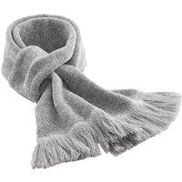 Klassischer Strickschal mit Quasten