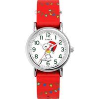 Snoopy Weihnachts-Weekender Armbanduhr