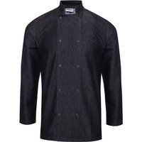 Zweireihige Denim Kochjacke