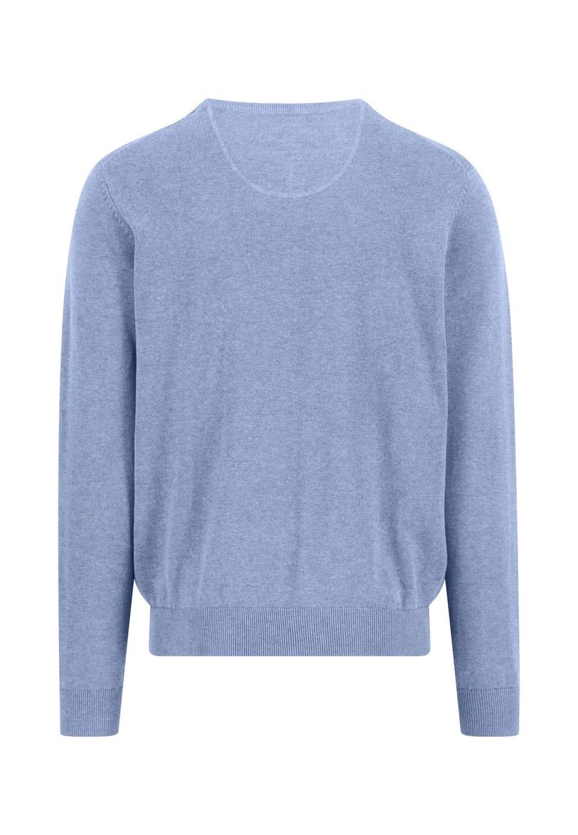 Herren Baumwollpullover mit Rundhalsausschnitt