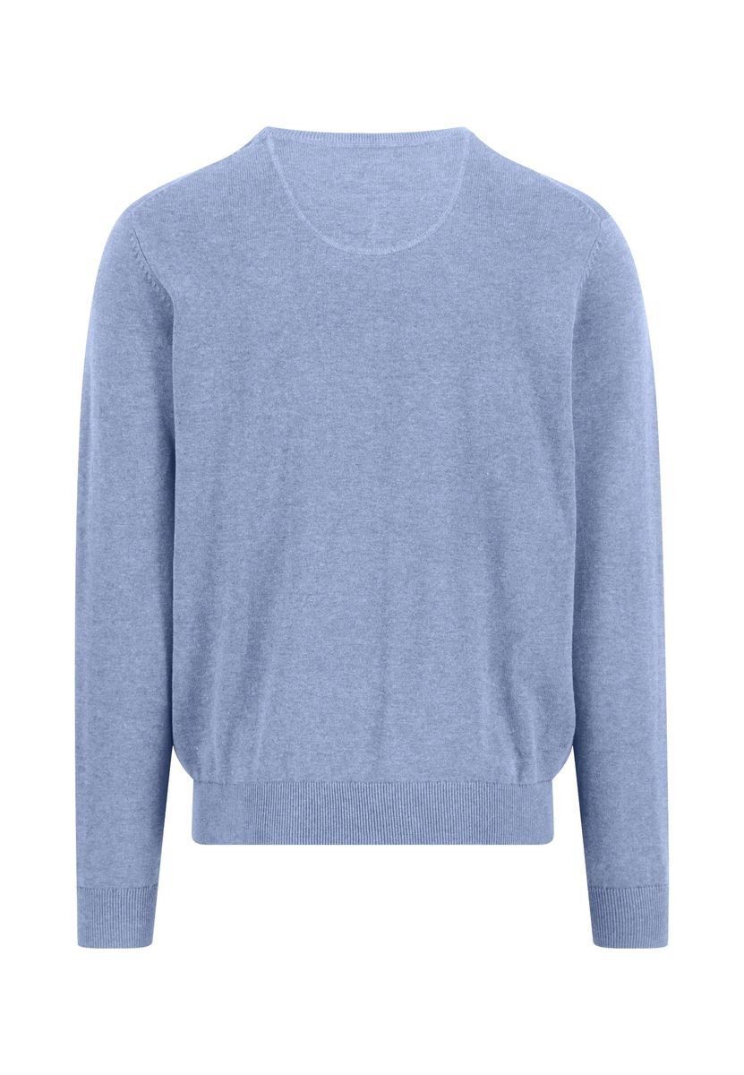 Herren Baumwollpullover mit Rundhalsausschnitt