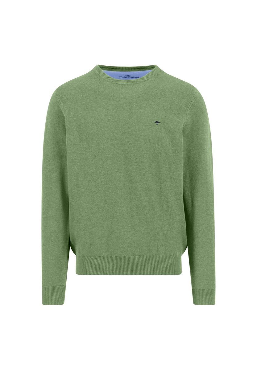 Klassischer Baumwoll-Strickpullover