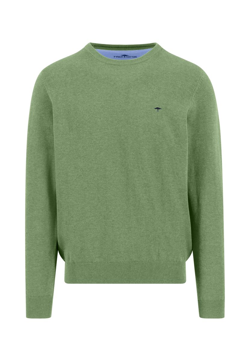 Klassischer Baumwoll-Strickpullover