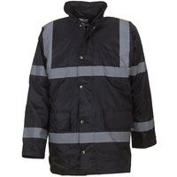 Reflektierender wasserdichter Warnschutz-Parka