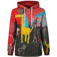 Wild Life Grafik-Print Hoodie