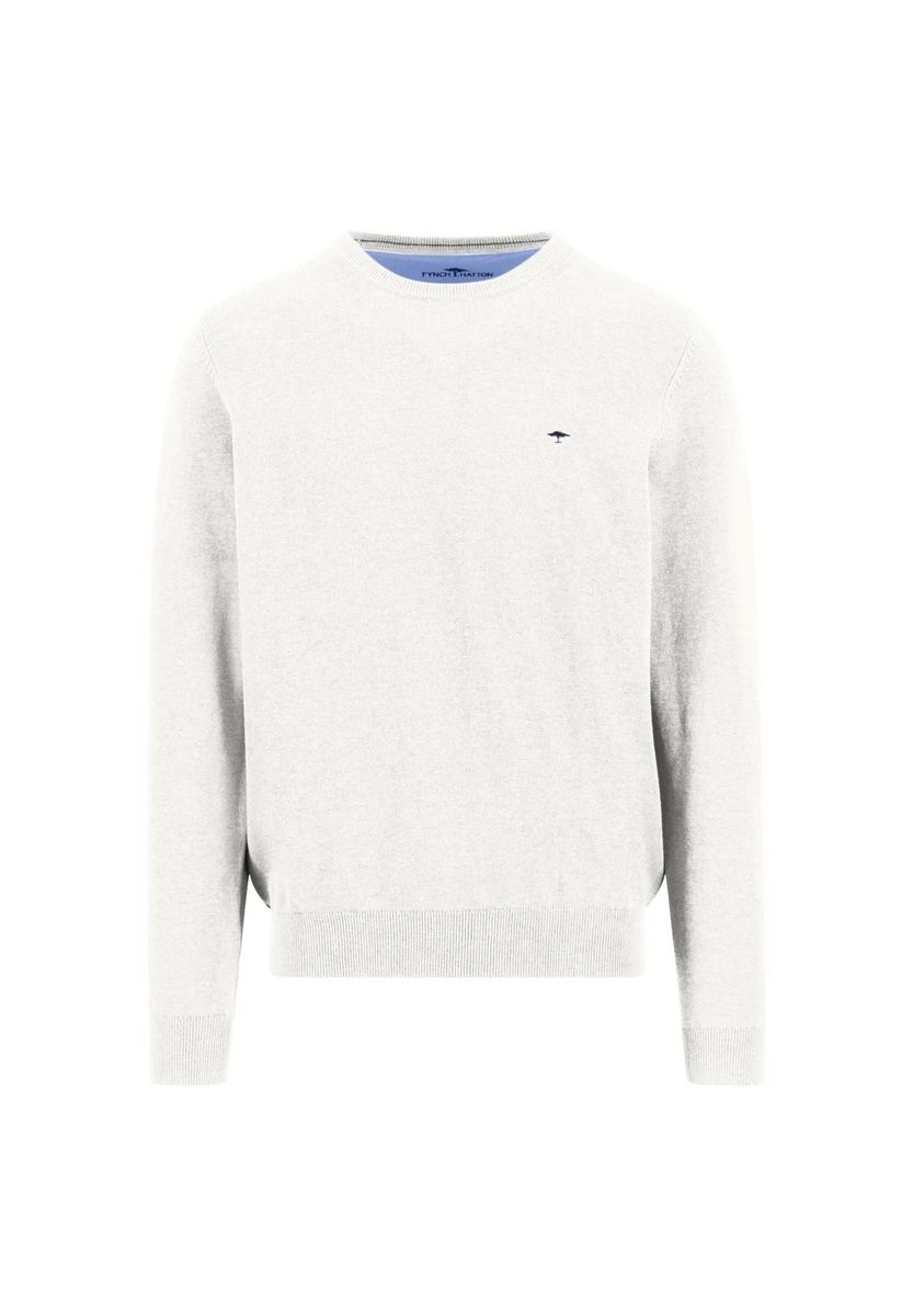 Herren Baumwollpullover mit Rundhalsausschnitt