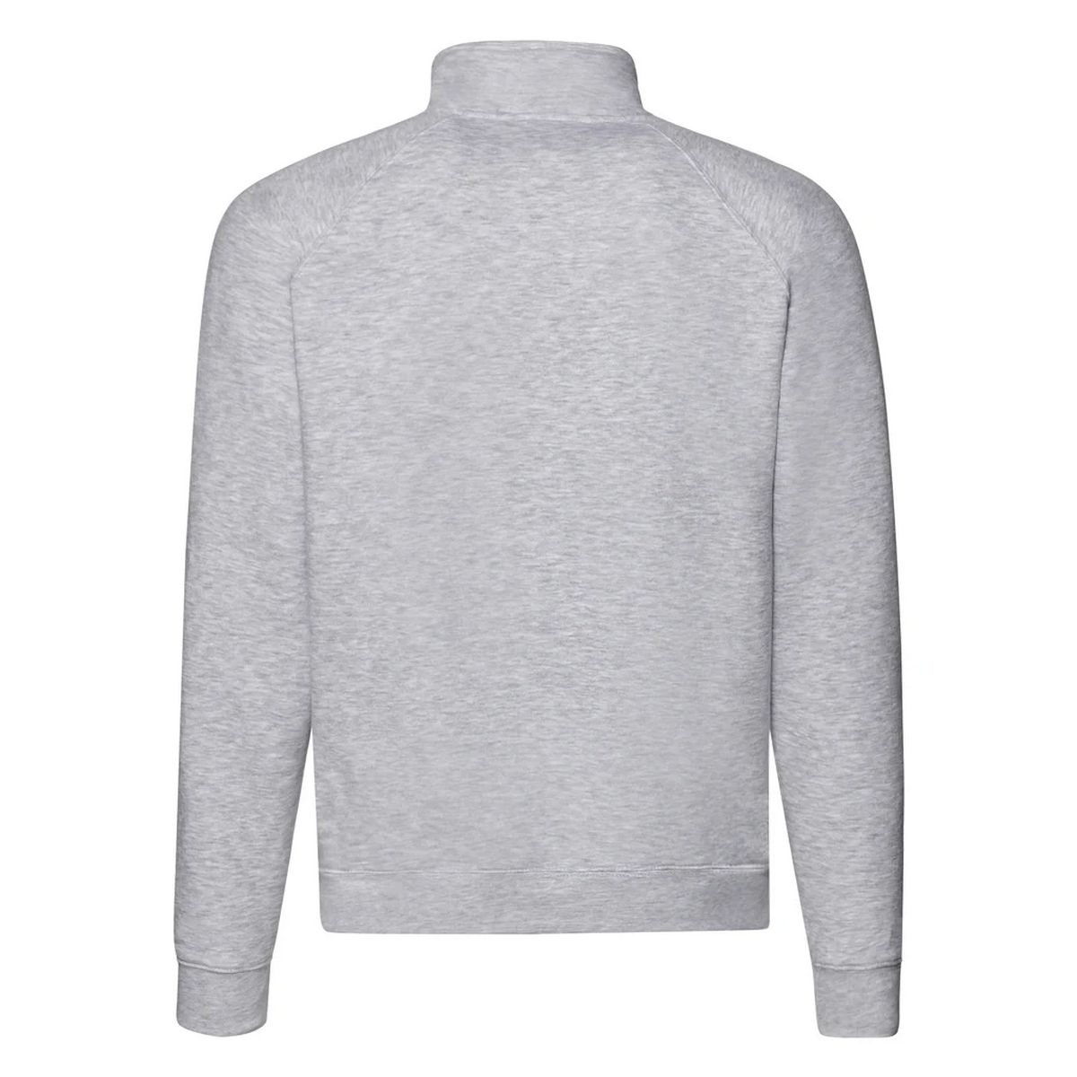 Sweatshirt mit Viertelreißverschluss und Raglanärmeln