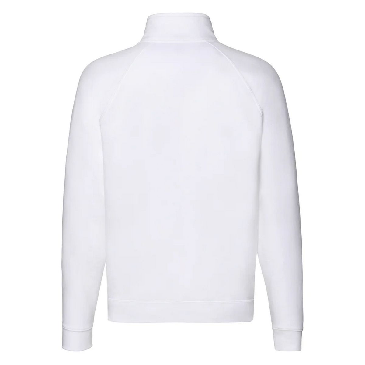Premium Raglan-Sweatshirt mit Viertelreißverschluss