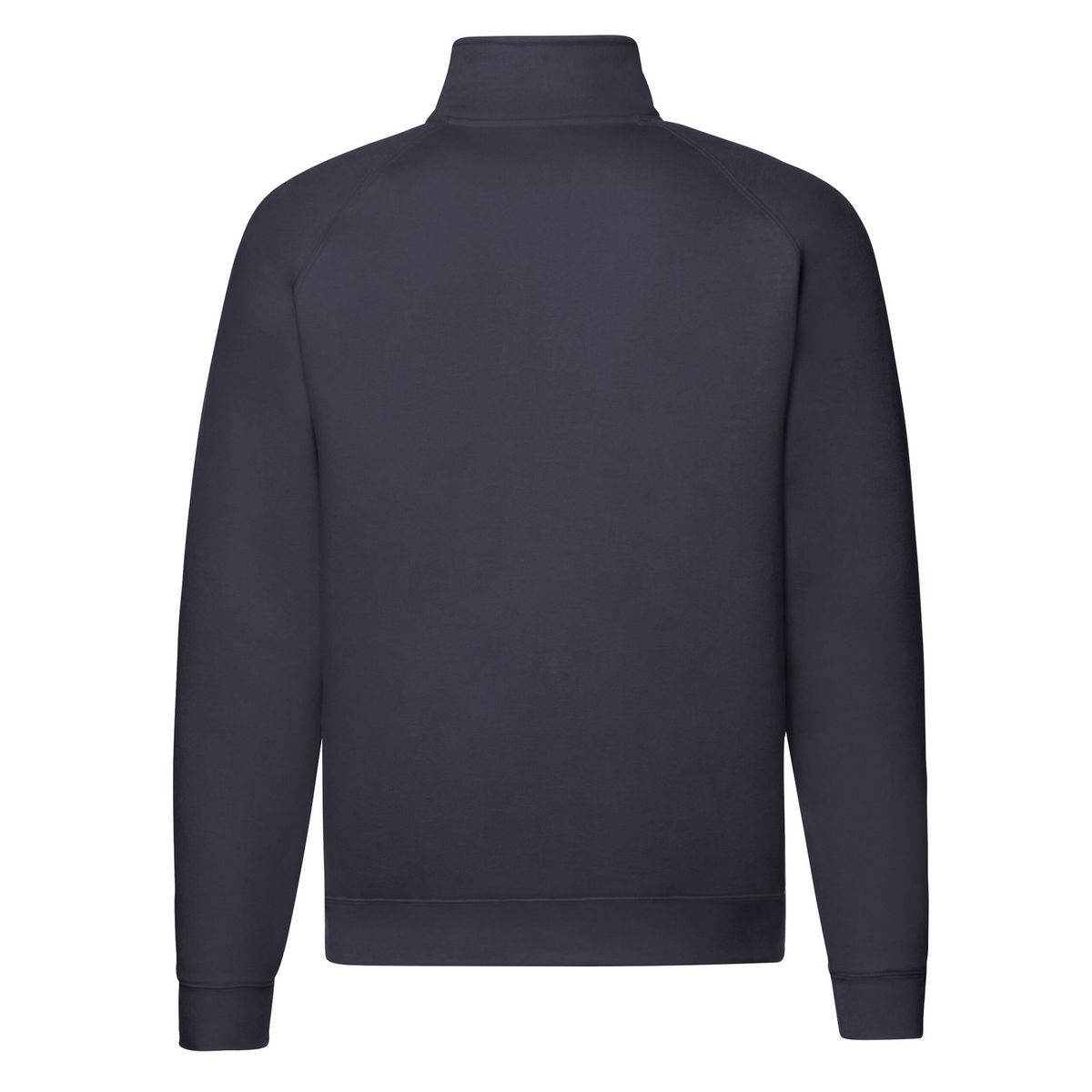 Raglan-Pullover mit kurzem Reißverschluss