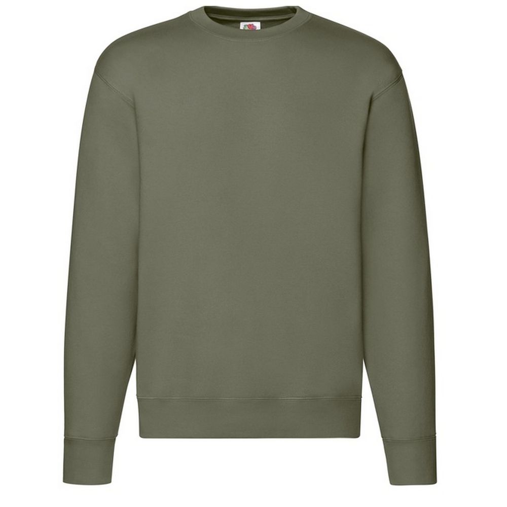 Klassisches Sweatshirt mit Rundhalsausschnitt