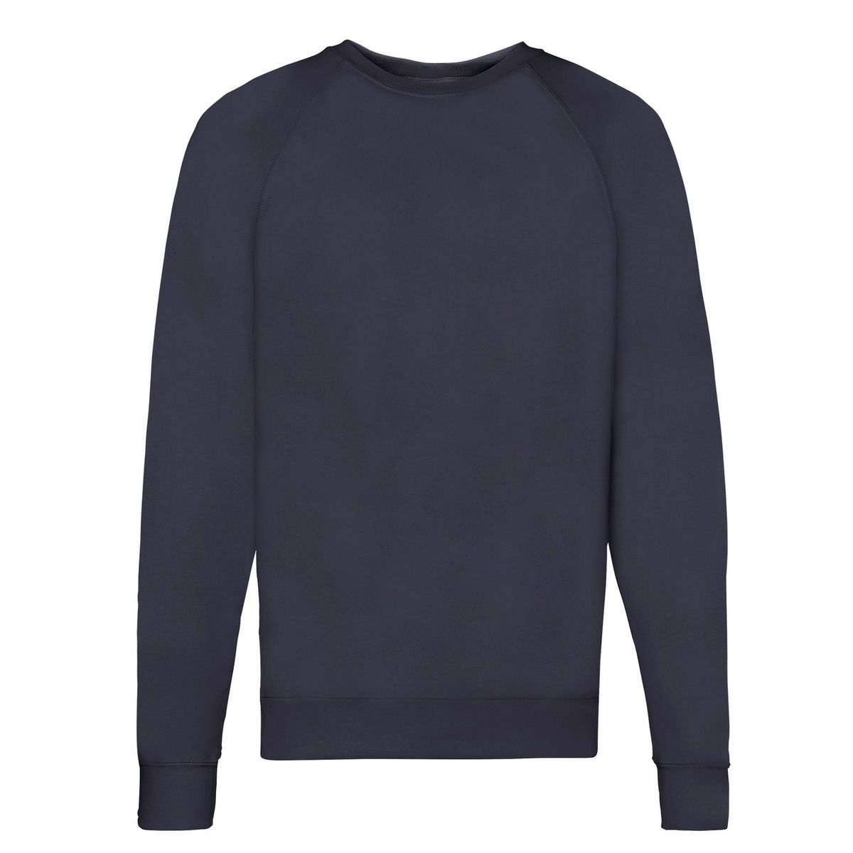 Klassisches Raglan-Sweatshirt mit Rundhalsausschnitt