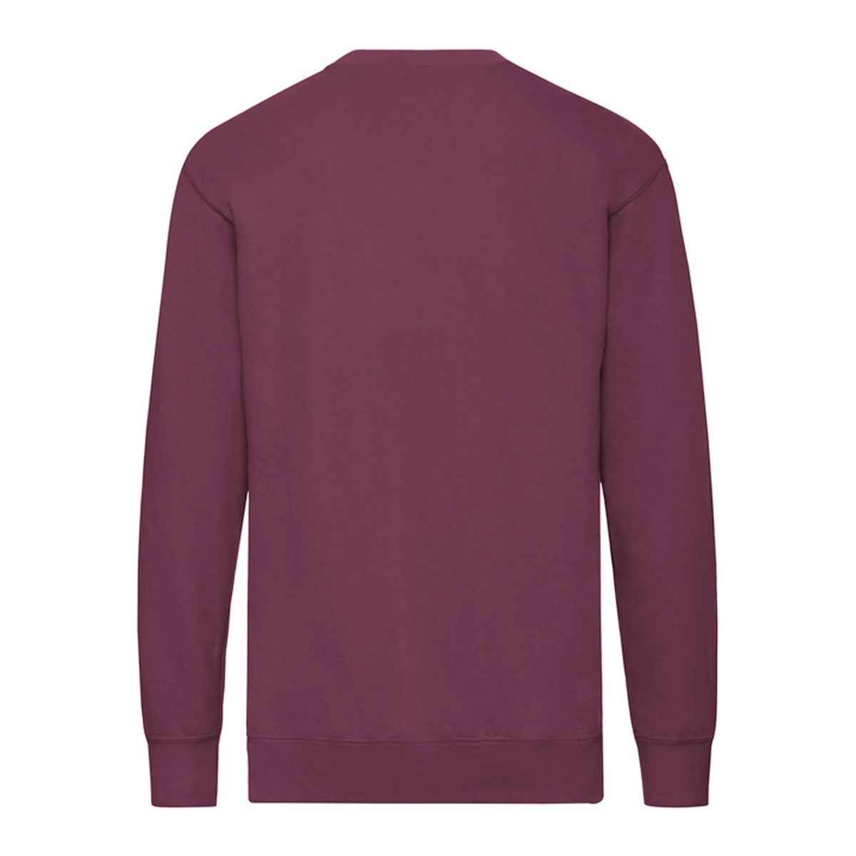 Klassisches Fleece-Sweatshirt mit Rundhalsausschnitt