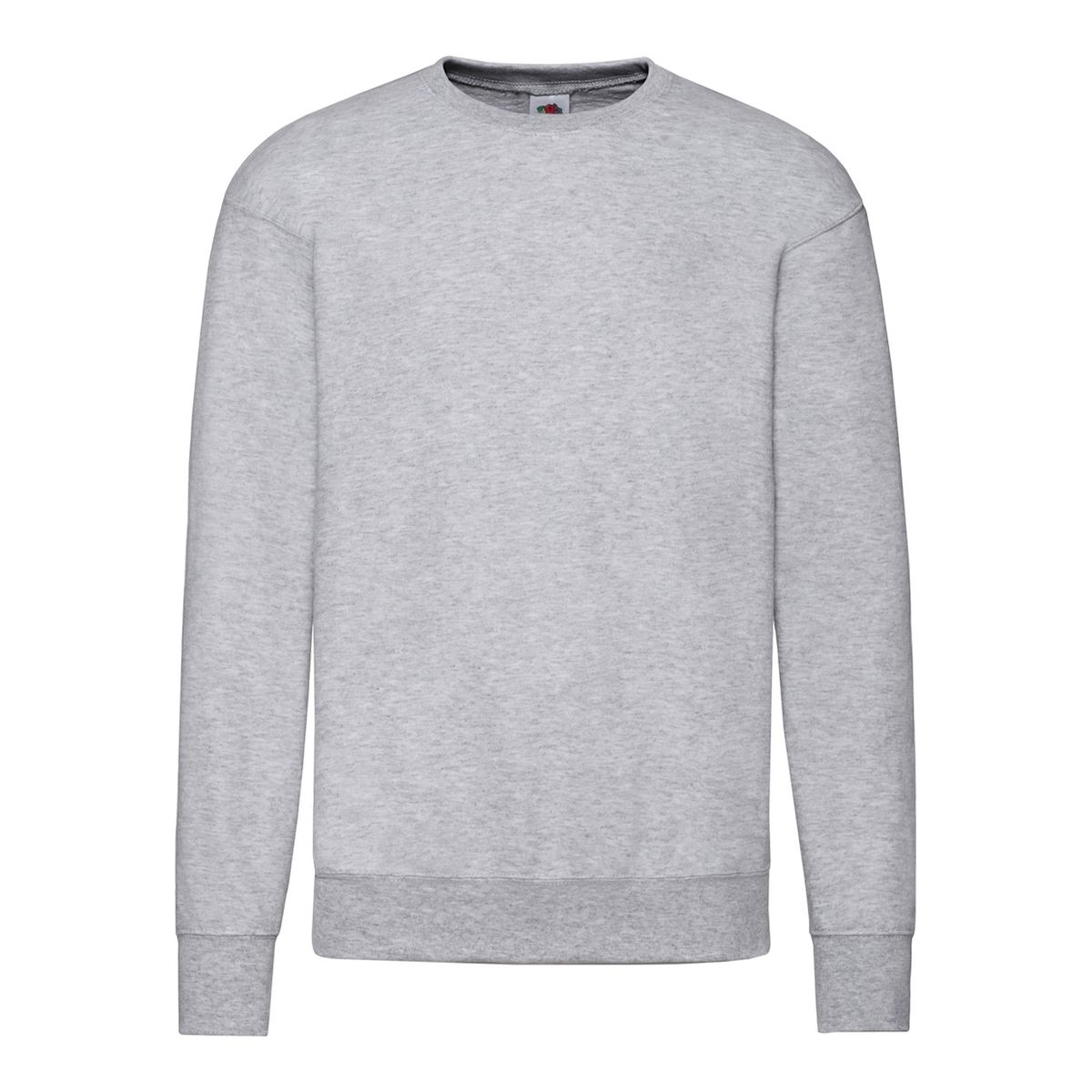 Klassisches Fleece-Oberteil mit Rundhalsausschnitt