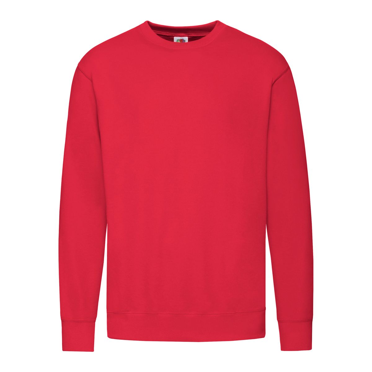 Essentieller Fleece-Pullover mit Rippbündchen