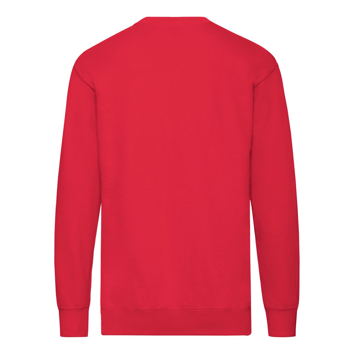 Essentieller Fleece-Pullover mit Rippbündchen