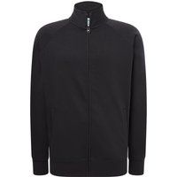 Raglan-Sweatjacke mit hohem Stehkragen