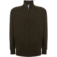 Klassisches Full-Zip Raglan Sweatshirt