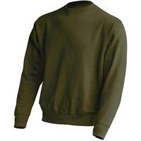 Klassisches Fleece-Sweatshirt mit Rundhalsausschnitt