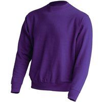 Klassischer Fleece-Pullover mit Rundhalsausschnitt