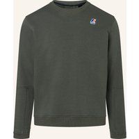 Minimalistisches Fleece-Sweatshirt mit Rundhalsausschnitt