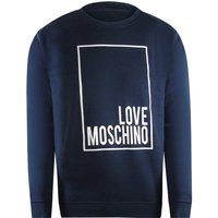 Sweatshirt mit Box-Logo