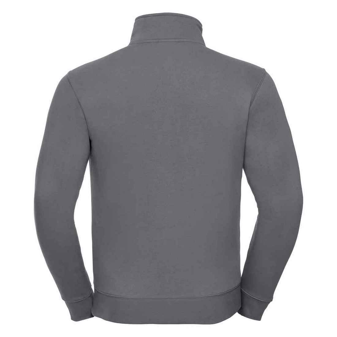 Sweatjacke mit Reißverschluss und Stehkragen