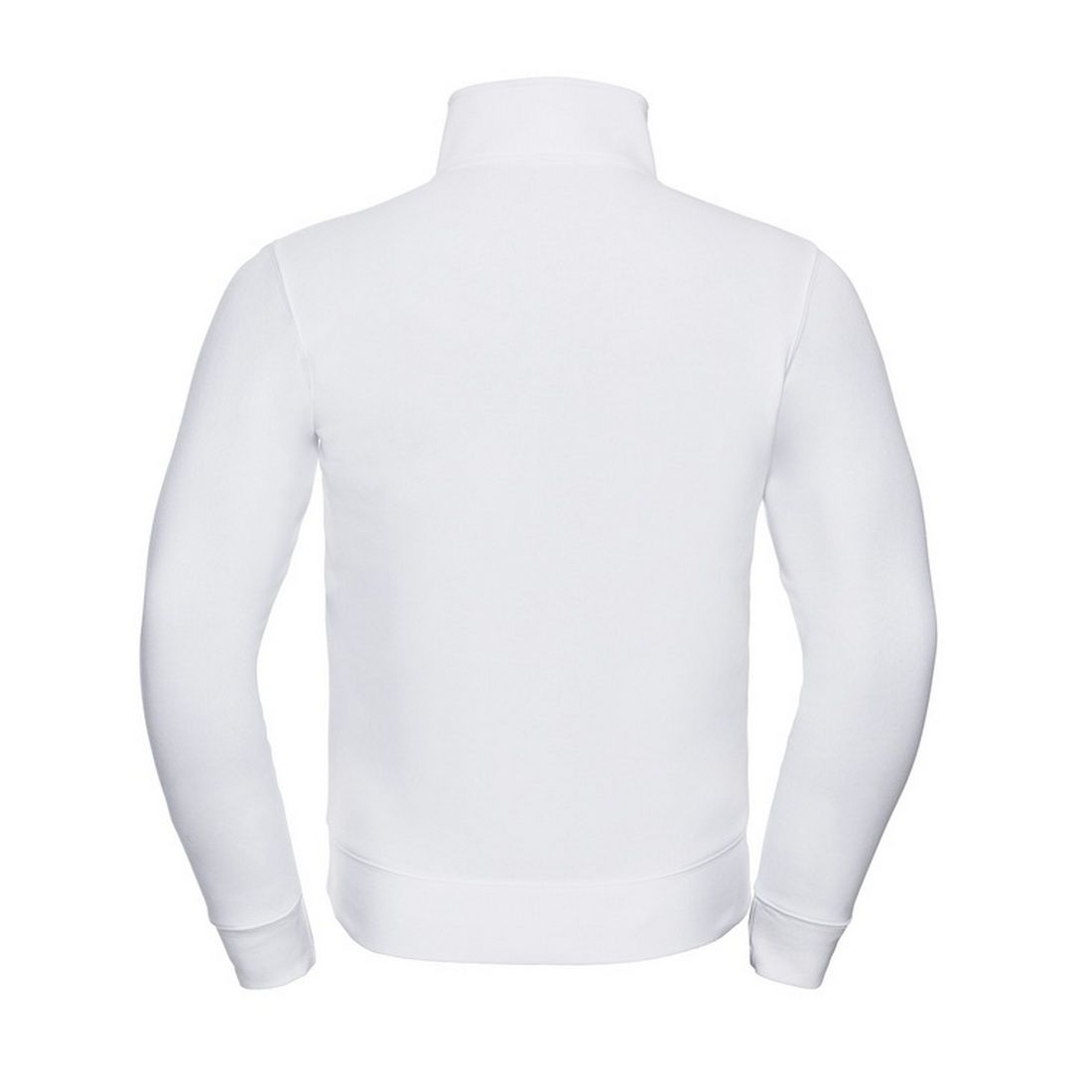 Minimalistische Sweatjacke mit Stehkragen