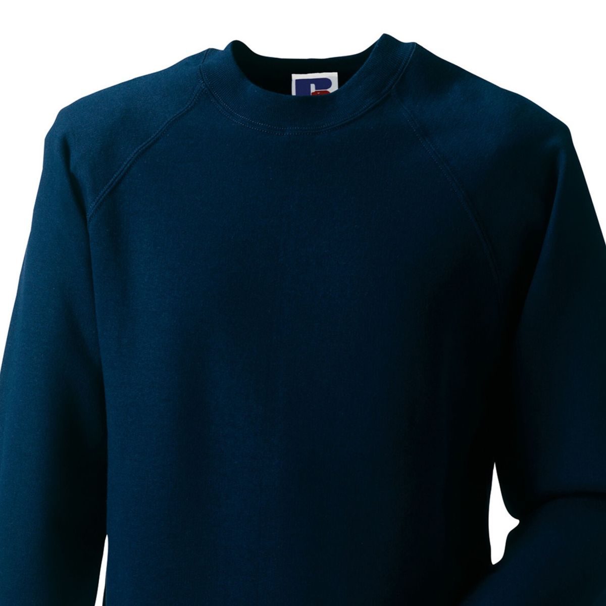Klassisches Raglan-Sweatshirt mit Rundhalsausschnitt
