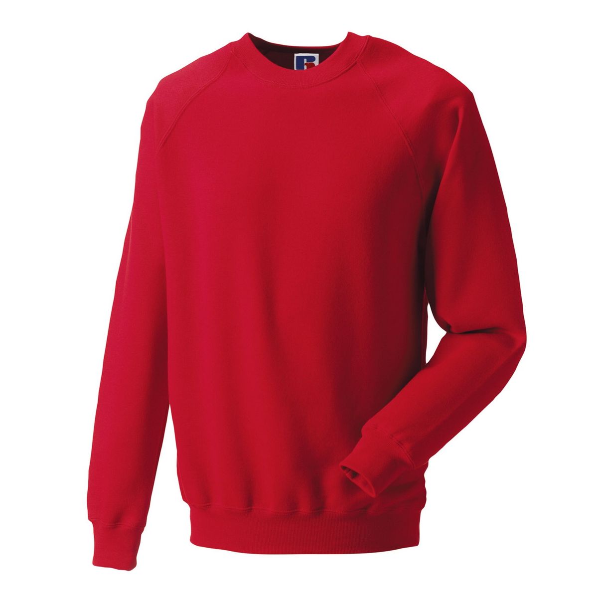Klassisches Raglan-Sweatshirt mit Rundhals