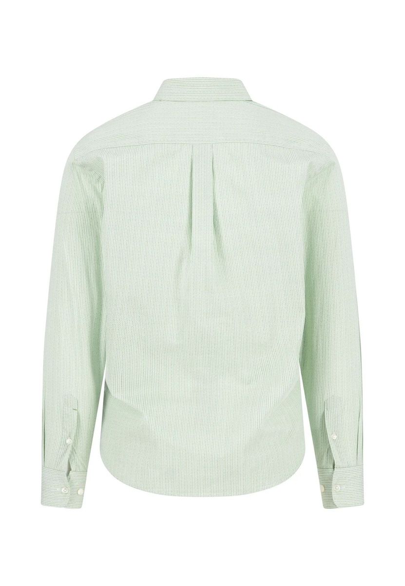 Gestreiftes Langarmhemd mit regulärer Passform