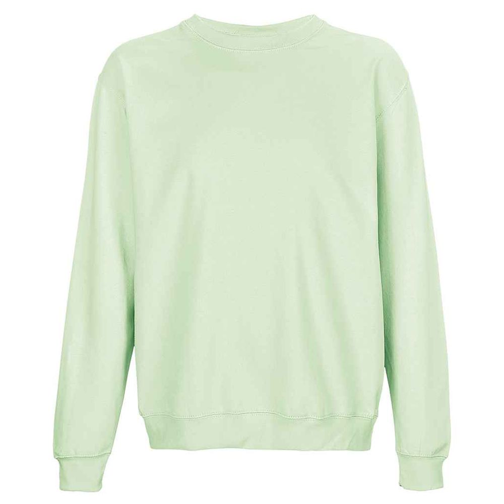 Klassisches Fleece-Sweatshirt mit Rundhalsausschnitt