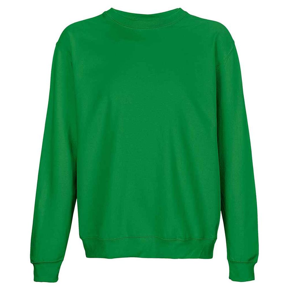 Klassisches Fleece-Essential mit Rundhals