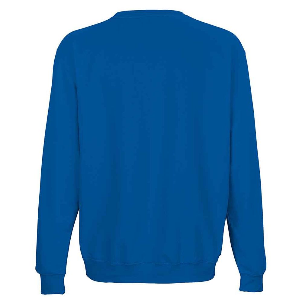 Klassisches Rundhals-Sweatshirt mit angerautem Fleece