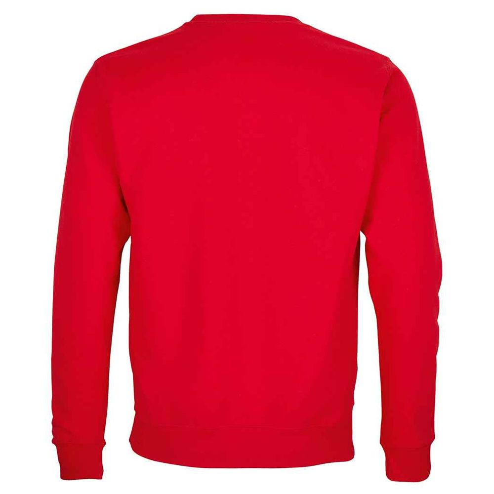 Klassisches Fleece-Sweatshirt mit Rundhalsausschnitt