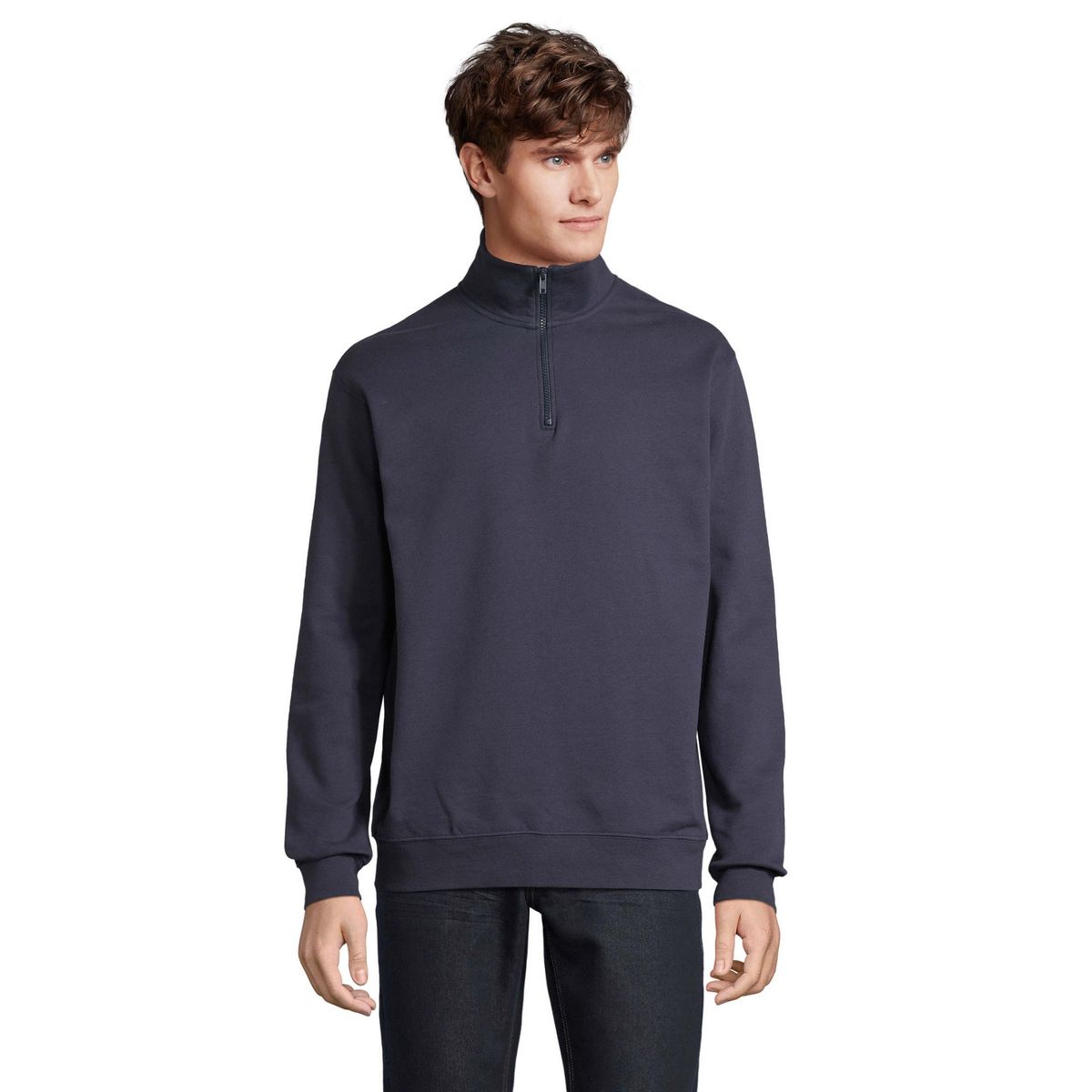 Conrad Sweatshirt mit Viertelreißverschluss