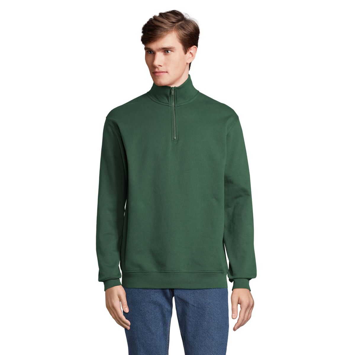 Conrad Sweatshirt mit Viertel-Reißverschluss