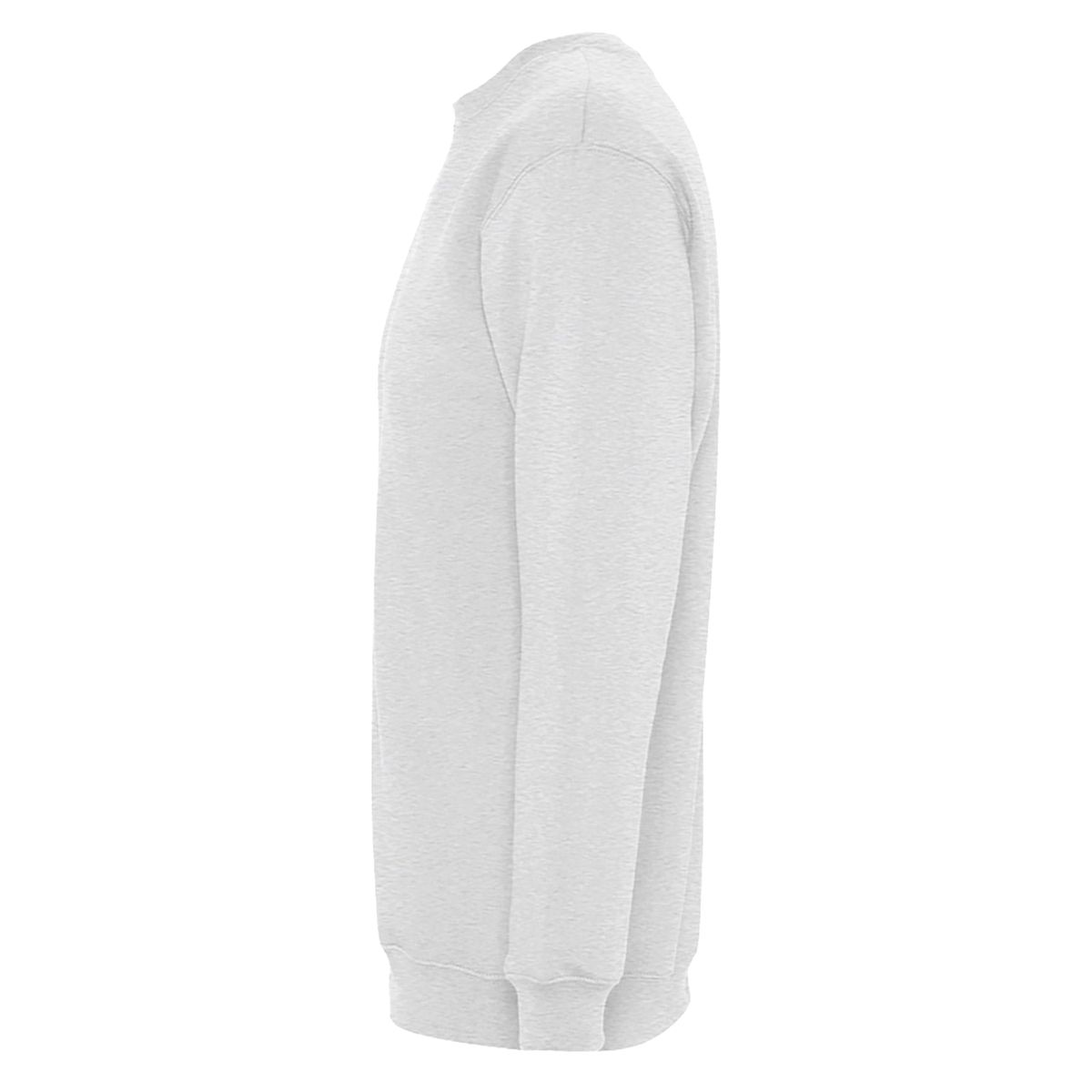 Klassisches Fleece-Sweatshirt mit Rundhalsausschnitt