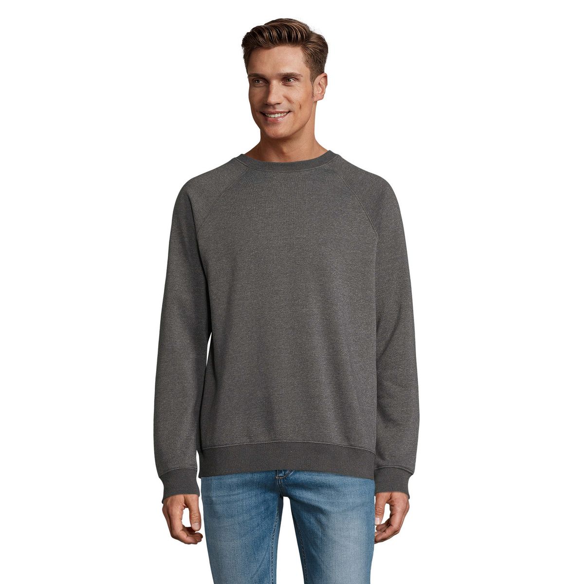 Klassisches Sweatshirt mit Raglanärmeln