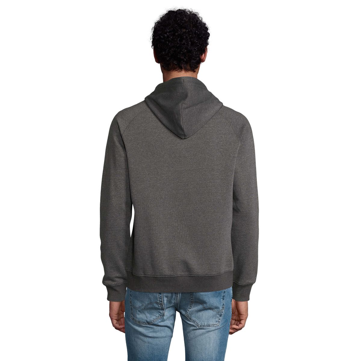Klassischer Raglan Kapuzenpullover