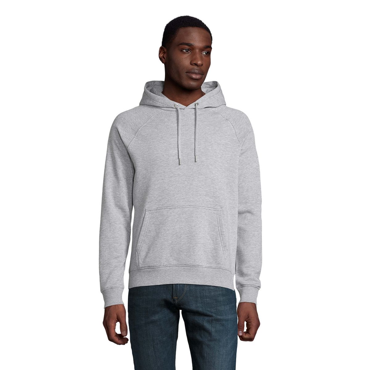 Kapuzenpullover mit Raglanärmeln