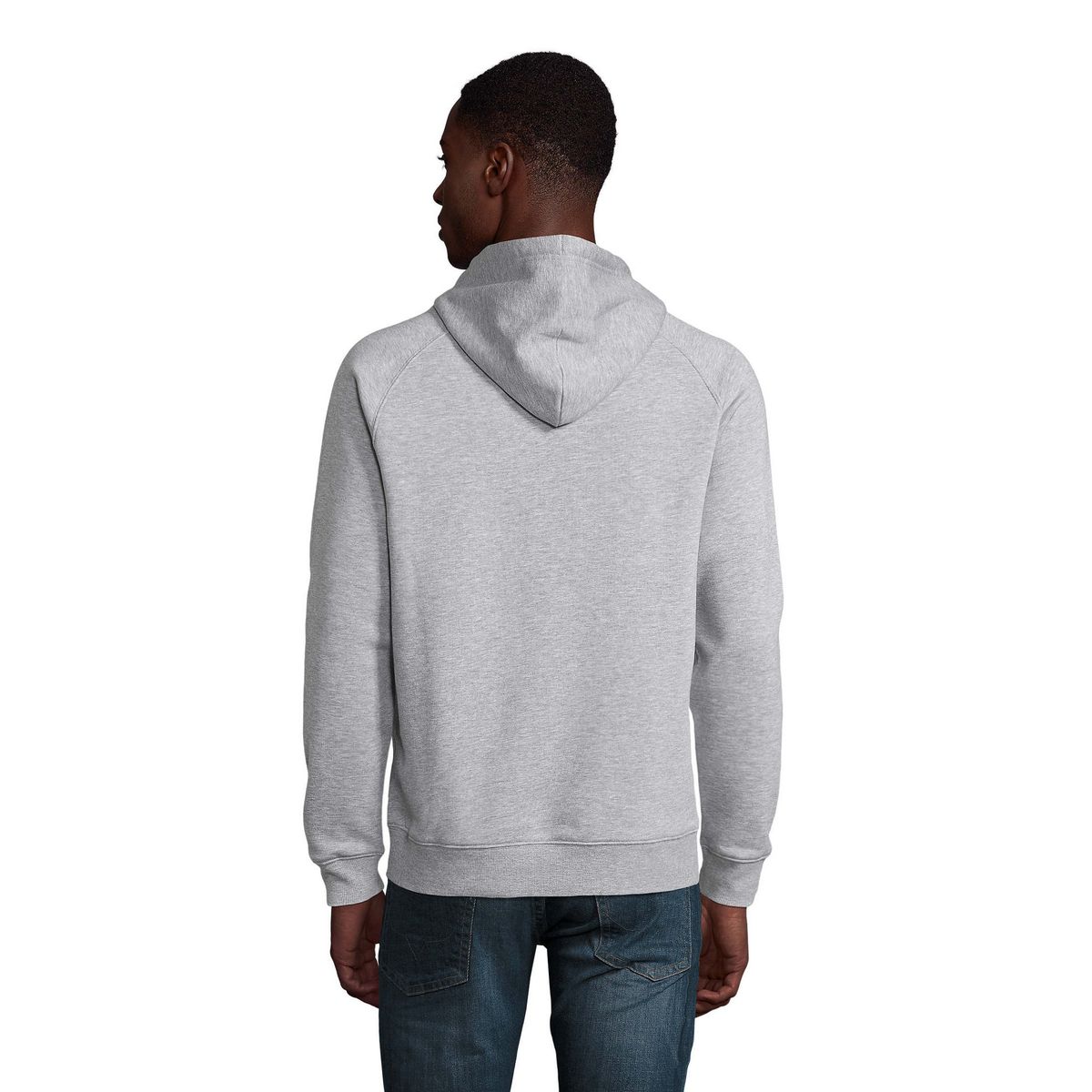 Kapuzenpullover mit Raglanärmeln