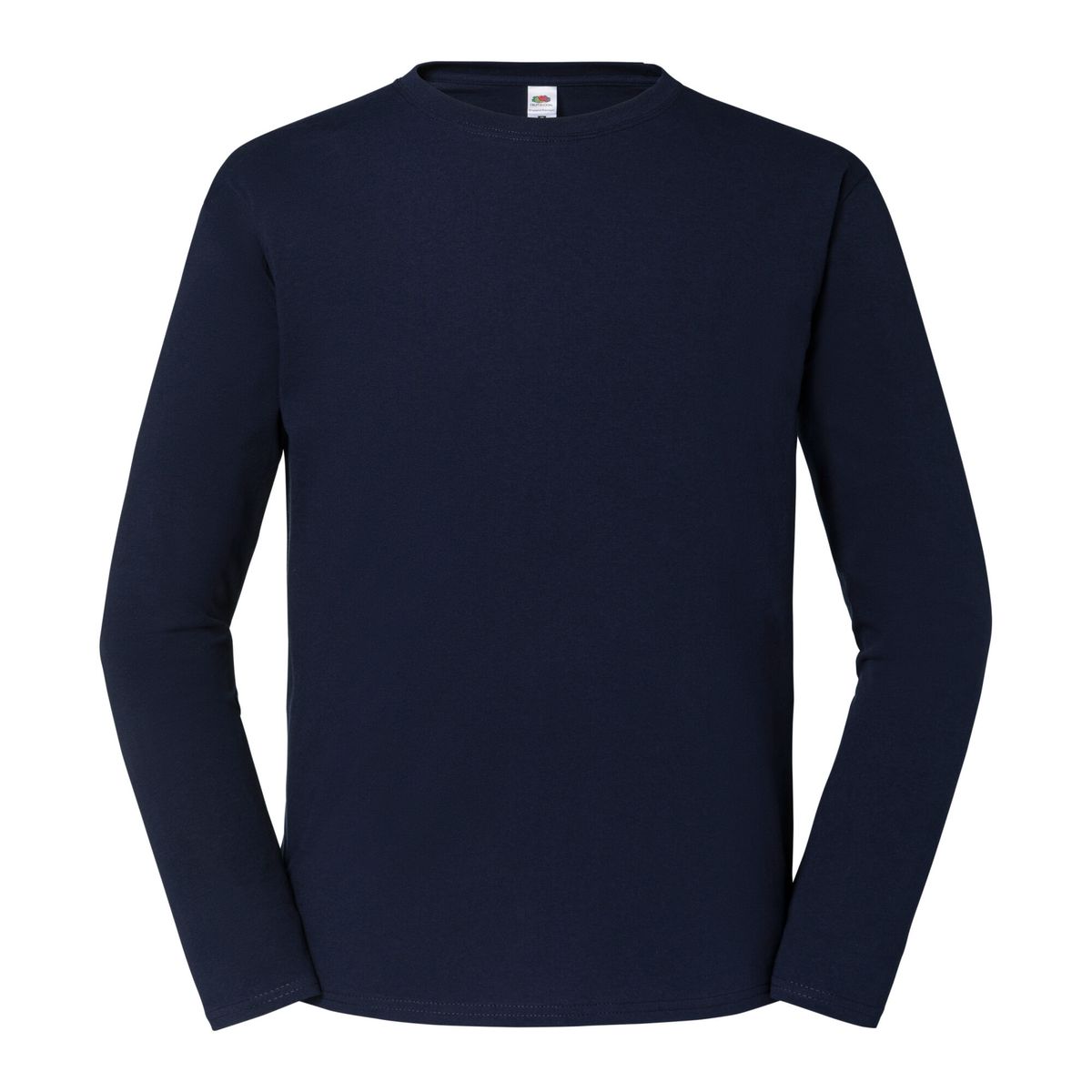 Klassisches Langarm-T-Shirt aus Baumwolle