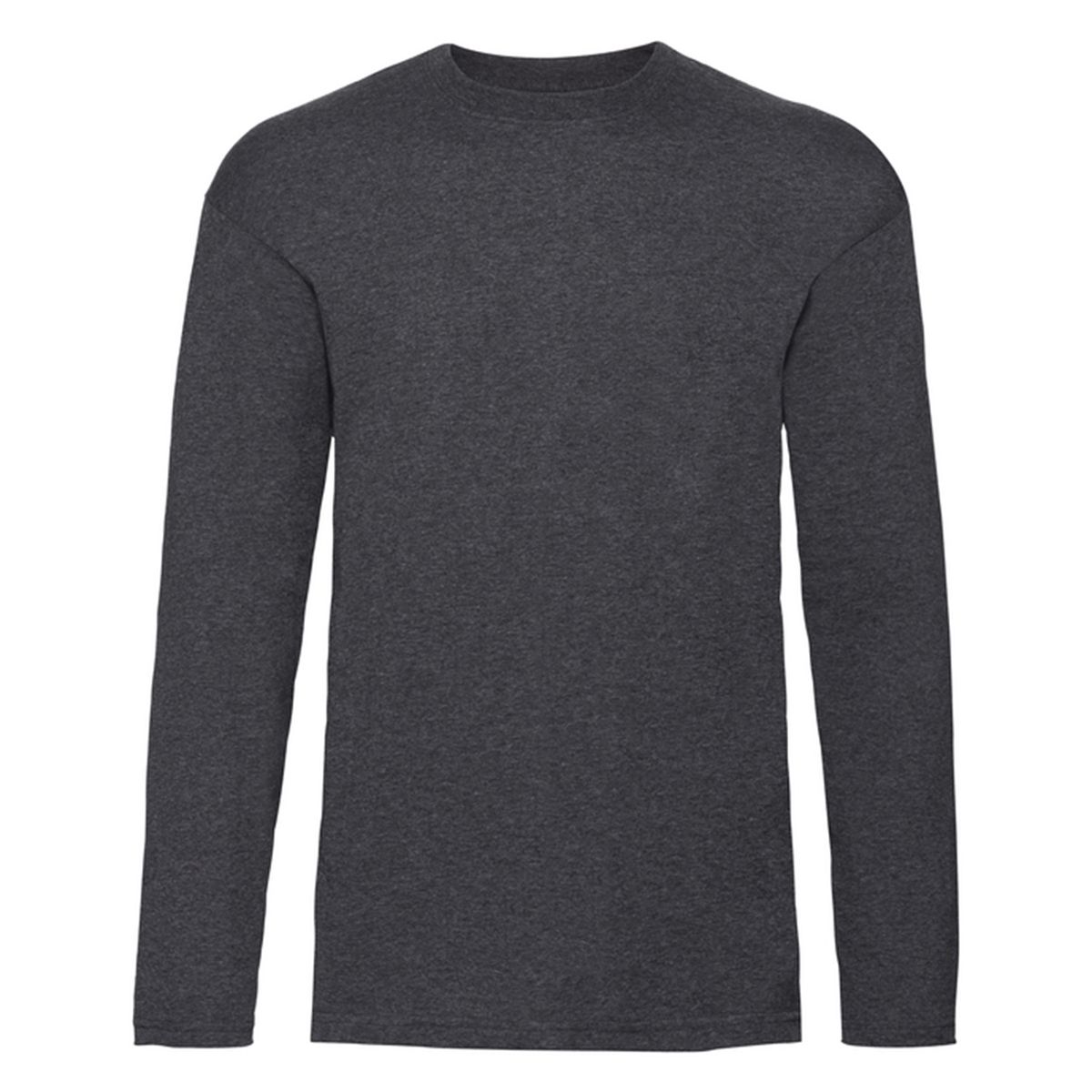 Klassisches Langarmshirt mit Rundhalsausschnitt