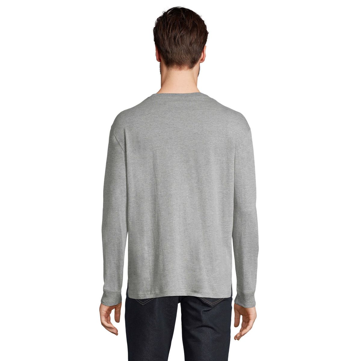 Oversized Langarmshirt aus Bio-Baumwolle