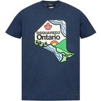 Grafik-T-Shirt mit Ontario-Landschaftsmotiv