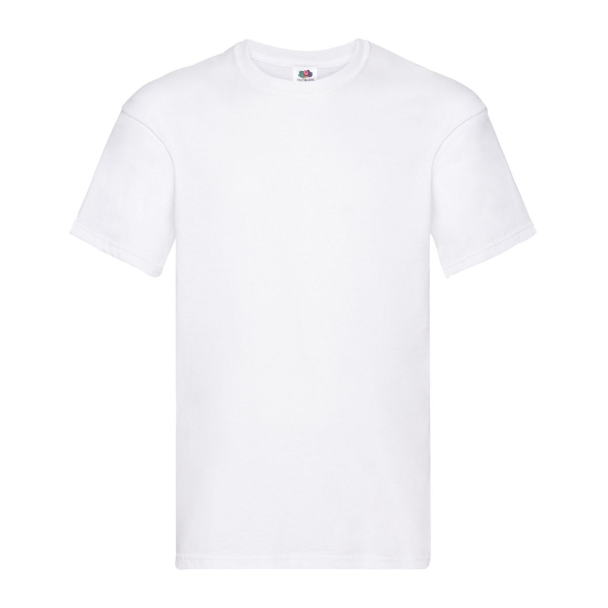 Essentielles Feinstrick-T-Shirt mit Rundhalsausschnitt