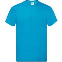 Kurzärmeliges Baumwoll-Shirt mit Rundhals