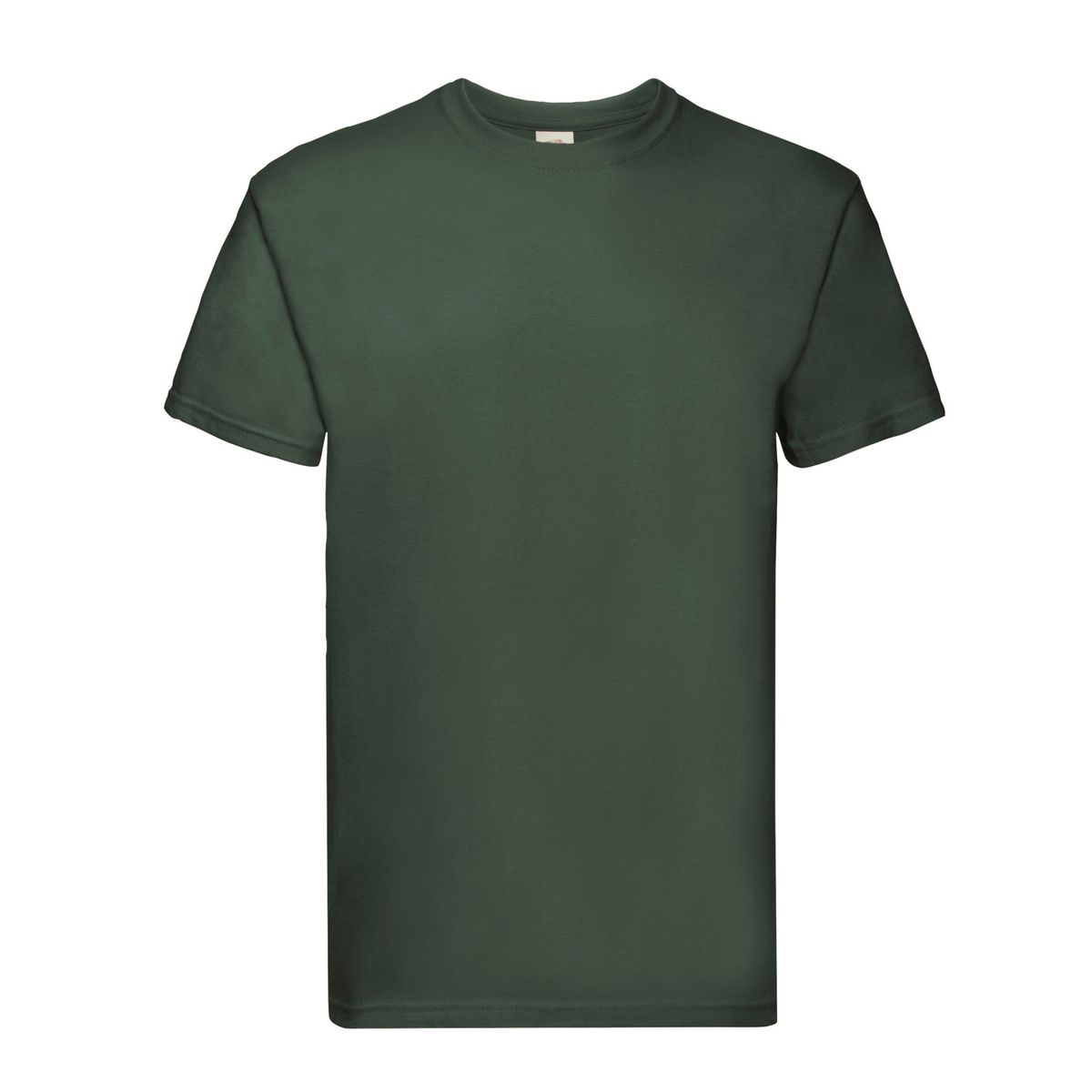 Schweres Baumwoll-T-Shirt mit Rundhalsausschnitt