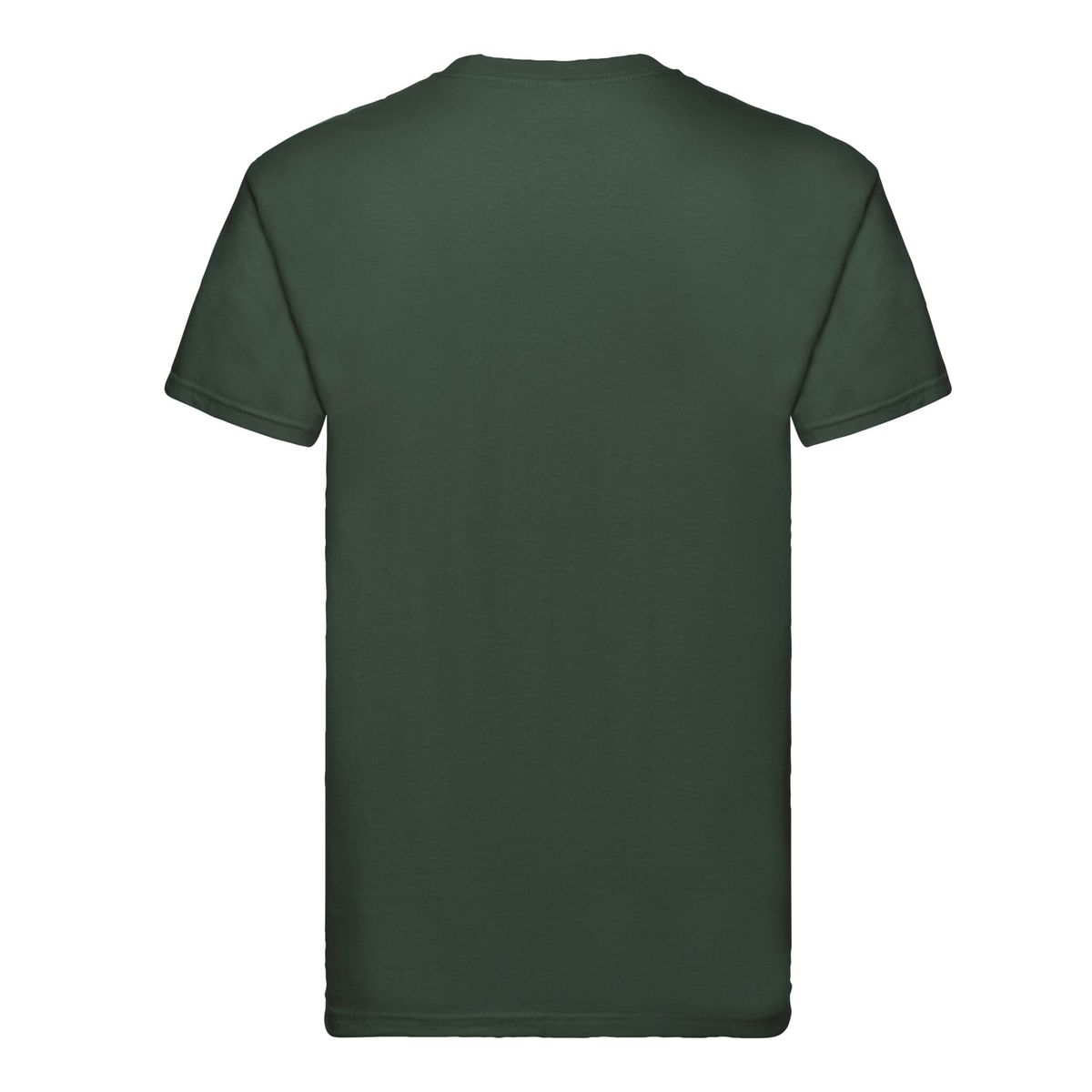 Schweres Baumwoll-T-Shirt mit Rundhalsausschnitt